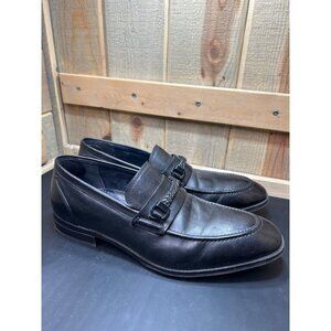 Cole Haan Mens Grand 360 Black Leather Loafers Size 12 M